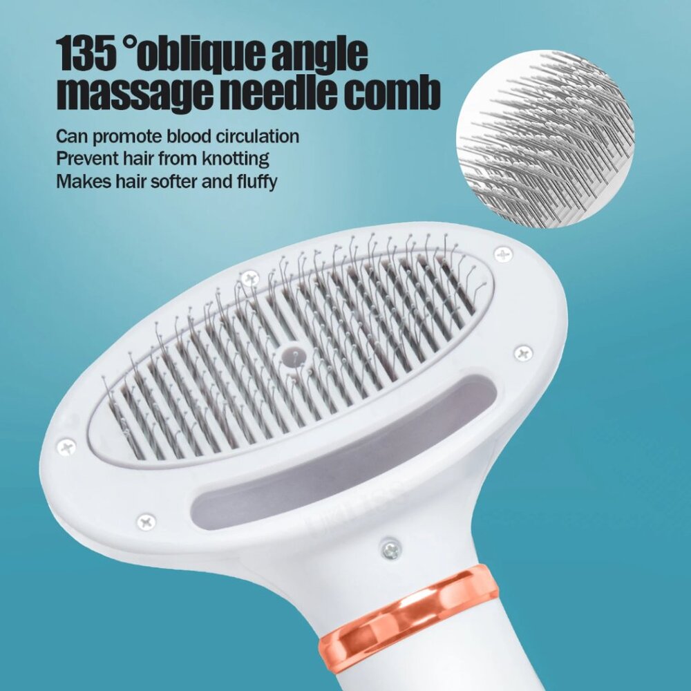 3 in1 quiet per dryer and brush for your dog's or cat's hair
